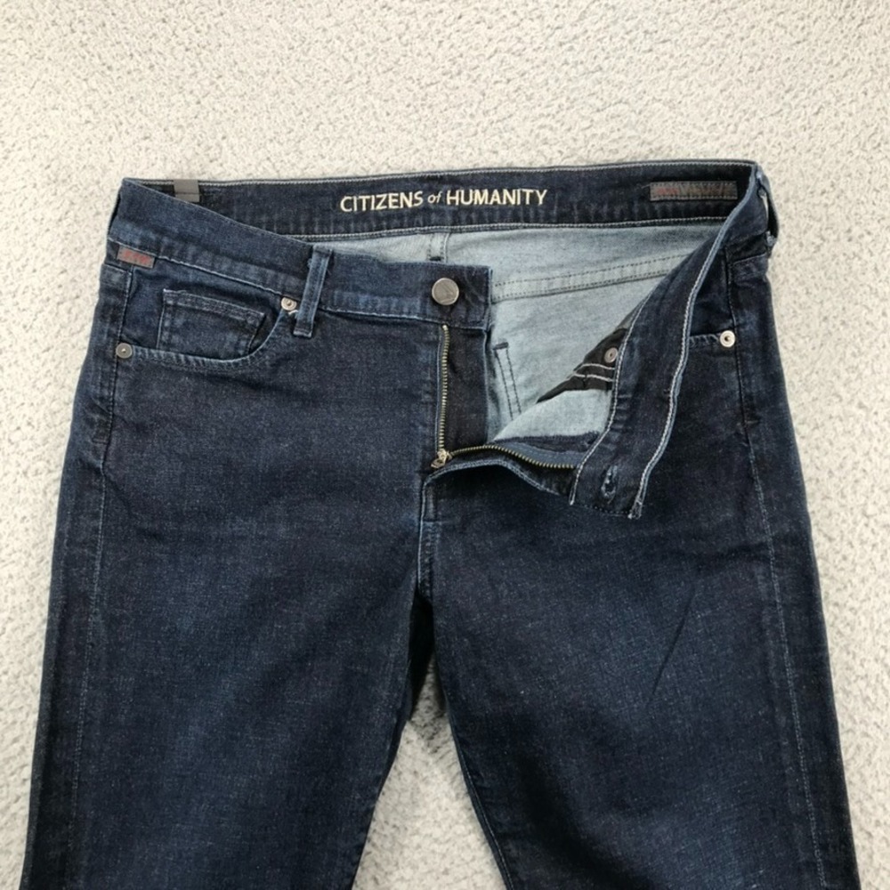 COH Jeans Size‎ 32 Avedon Low Rise Skinny Dark Wash Denim 32x30 *HEMMED - Picture 3 of 16